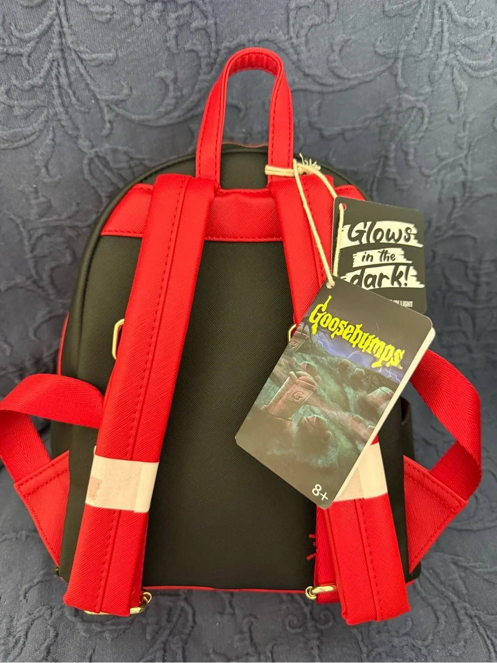 Black & Red Ventriloquist Dummy Mini Backpack LOUNGEFLY